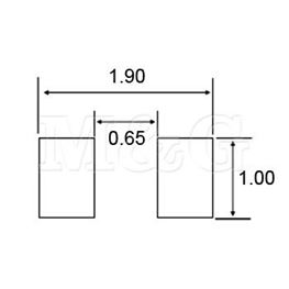 Slika za INDUKTIVNOST SMD CW0603 3.9nH