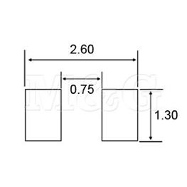 Picture of INDUKTIVNOST SMD CW0805 39nH