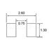 Picture of INDUKTIVNOST SMD CW0805 4.7nH