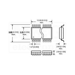 Slika za IC TTL SCHOTTKY 74F240 Smd