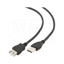 Slika za KABL USB A MUŠKI > USB A ŽENSKI HS 3m