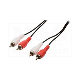 Slika za KABL 2x RCA ČINČ Muški > 2x RCA ČINČ Muški 20m