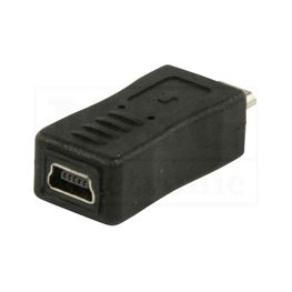 Slika za USB ADAPTER Micro B MUŠKI / Mini USB B ŽENSKI