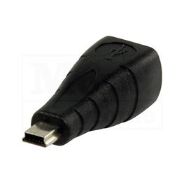 Slika za USB ADAPTER B ŽENSKI / MINI USB 5 PINA MUŠKI