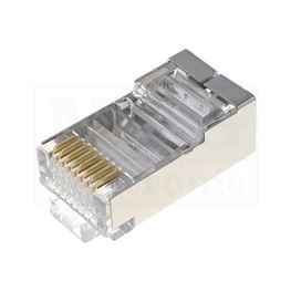 Slika za KONEKTOR RJ45 FTP/STP OKLOPLJEN CAT 5E