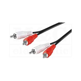 Slika za KABL 2x RCA ČINČ Muški > 2x RCA ČINČ Muški 20m