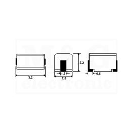 Slika za INDUKTIVNOST SMD DL1210 0,12µH