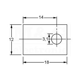 Slika za IZOLATOR LISKUNSKI TO-220