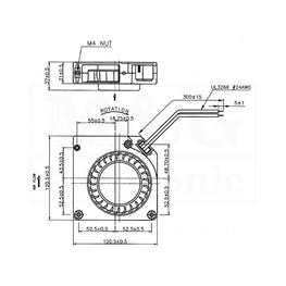 Picture of VENTILATOR AC 230V 120x120x31 SUNON Ball