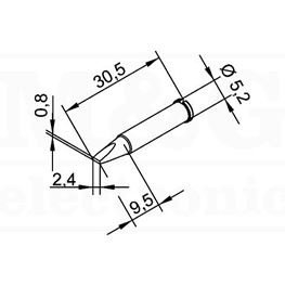 Slika za VRH LEMILICE ERSA 102CDLF24