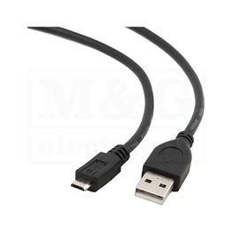 Slika za KABL USB A MUŠKI - Micro USB B MUŠKI 0,6m