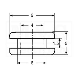 Slika za KABLOVSKI PVC UVODNIK-PRSTEN Tip 04