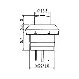 Picture of TASTER ZA AUTO A2-6AS-BR