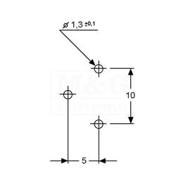 Picture of POTENCIOMETAR TRIMER PT15NH 50K