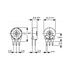 Slika za POTENCIOMETAR TRIMER PT10LH 25K