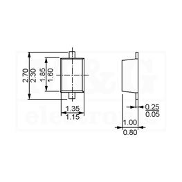 Slika za DIODA 1N4148WS SOD323F