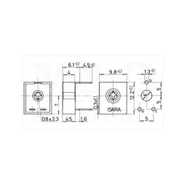 Picture of POTENCIOMETAR TRIMER PNZ10Z 1M