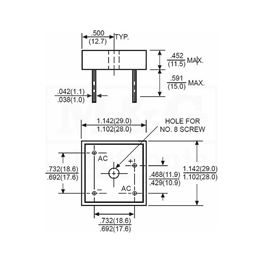 Picture of GREC ISPRAVLJAČ KBPC3510 1000V 35A S