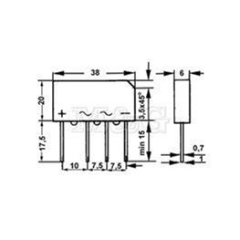 Picture of GREC ISPRAVLJAČ IN LINE Tip A 500V 3,2A