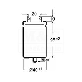 Picture of KONDENZATOR EL. SN 10000µF 100V F&T Cap