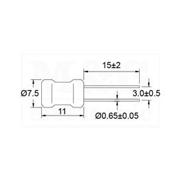 Slika za INDUKTIVNOST CH6080 22mH