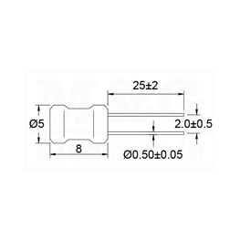 Slika za INDUKTIVNOST CH4055 47µH