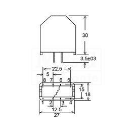 Picture of INDUKTIVNOST DPVG100A3 100µH 3A