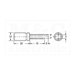 Picture of KONDENZATOR EL. V 2700µF 6,3V