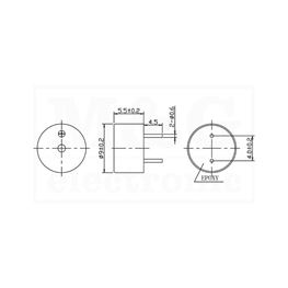 Picture of PIEZO ELEMENT LD-BZEN-0903