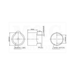 Slika za PIEZO ELEMENT LD-BZEN-1212