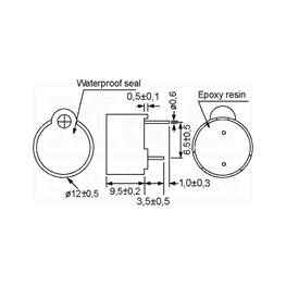 Slika za PIEZO ELEMENT PB-1224PE-12Q