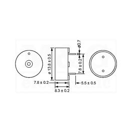 Slika za PIEZO ELEMENT PT-1240PQ