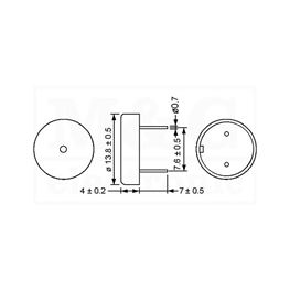 Slika za PIEZO ELEMENT PT-1250PQ