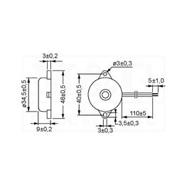 Slika za PIEZO ELEMENT PT-3110WQ