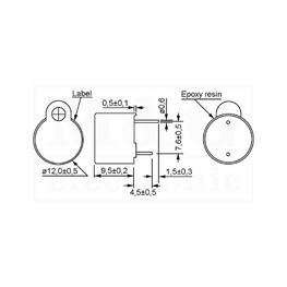 Slika za PIEZO ZUJALICA PB-12N23P03Q