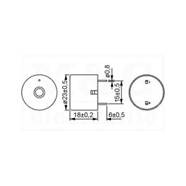 Slika za PIEZO ZUJALICA PK-20N38PQ