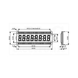 Slika za DISPLEJ LCD DE125RS-20/7.5