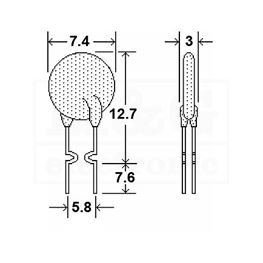 Picture of OSIGURAČ PolySwitch PTC RXEF017