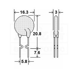 Picture of OSIGURAČ PolySwitch PTC RXEF160