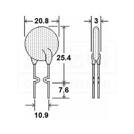 Picture of OSIGURAČ PolySwitch PTC RXEF250