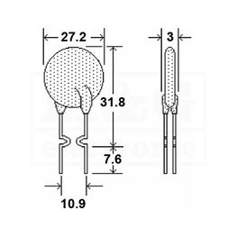 Picture of OSIGURAČ PolySwitch PTC RXEF375