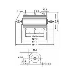 Slika za OTPORNIK ZA HLADNJAK 300W 250R