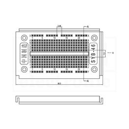 Slika za PROTOBOARD PLOČA 230+40 KONTAKTA