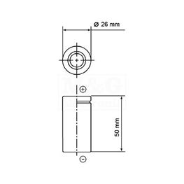 Picture of BATERIJA LITIJUM 3,6V EEMB ER26500 C