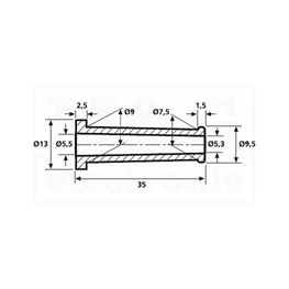 Slika za KABLOVSKI PVC UVODNIK HV2101A