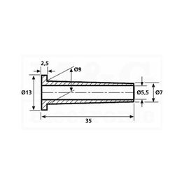 Slika za KABLOVSKI PVC UVODNIK HV2101