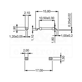 Slika za REED SENZOR MK23-35-B-2