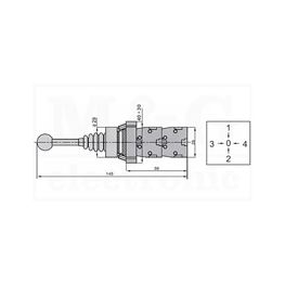 Slika za JOYSTICK TASTER LAY5-BMR224