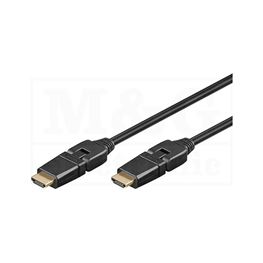 Picture of KABL HDMI muški > HDMI muški ROTACIONI 1m