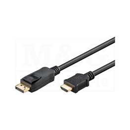 Slika za KABL ADAPTER DISPLAYPORT M - HDMI M 1m